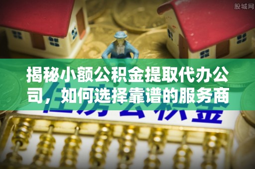 神湾揭秘小额公积金提取代办公司，如何选择靠谱的服务商