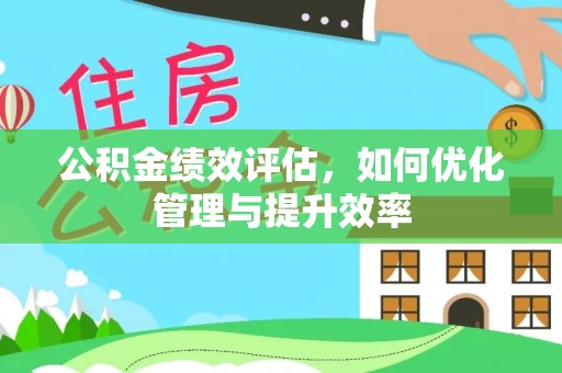 神湾公积金绩效评估，如何优化管理与提升效率