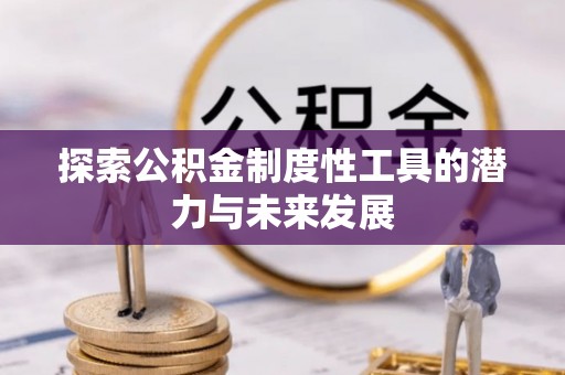 神湾探索公积金制度性工具的潜力与未来发展