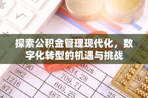 神湾探索公积金管理现代化，数字化转型的机遇与挑战