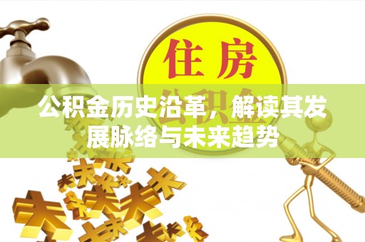 神湾公积金历史沿革，解读其发展脉络与未来趋势