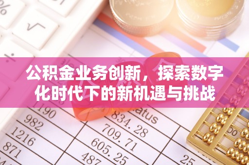 神湾公积金业务创新，探索数字化时代下的新机遇与挑战