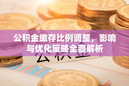 神湾公积金缴存比例调整，影响与优化策略全面解析
