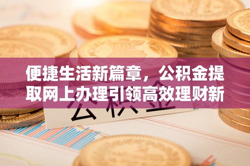 神湾便捷生活新篇章，公积金提取网上办理引领高效理财新趋势