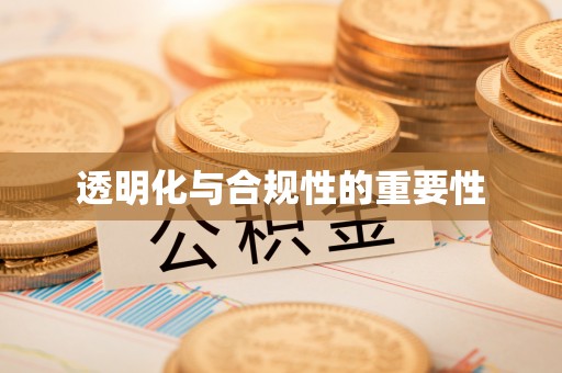 神湾透明化与合规性的重要性