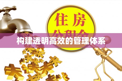 神湾构建透明高效的管理体系