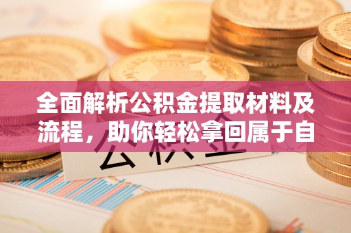神湾全面解析公积金提取材料及流程，助你轻松拿回属于自己的钱