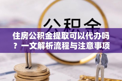 神湾住房公积金提取可以代办吗？一文解析流程与注意事项