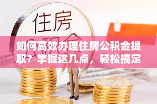神湾如何高效办理住房公积金提取？掌握这几点，轻松搞定！