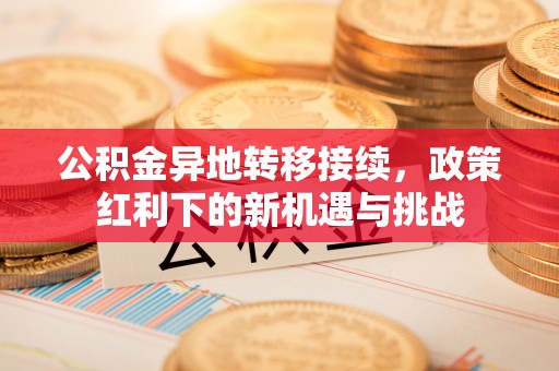 神湾公积金异地转移接续，政策红利下的新机遇与挑战