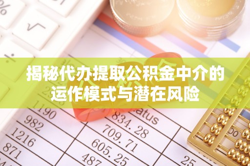 神湾揭秘代办提取公积金中介的运作模式与潜在风险