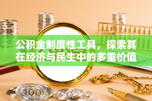神湾公积金制度性工具，探索其在经济与民生中的多重价值