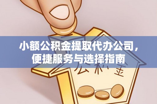 神湾小额公积金提取代办公司，便捷服务与选择指南