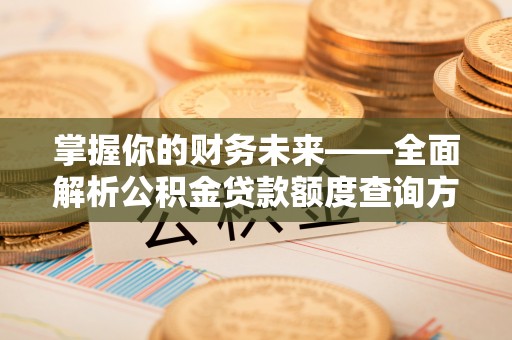 神湾掌握你的财务未来——全面解析公积金贷款额度查询方法