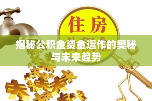 神湾揭秘公积金资金运作的奥秘与未来趋势
