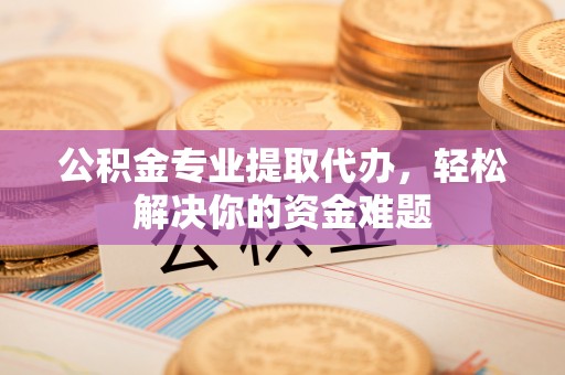 神湾公积金专业提取代办，轻松解决你的资金难题