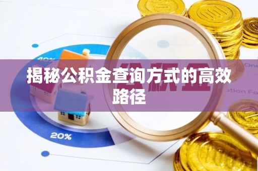 神湾揭秘公积金查询方式的高效路径